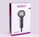Профессиональный мощный фен VGR-V400 1800-2000 ВТ, с турбо потоком воздуха для сушки и укладки волос - изображение 7