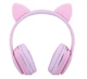 Бездротові Bluetooth-навушники з вушками Deepbass R6 Lilac(Бузковий) - зображення 3
