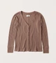 Кофта женская Abercrombie & Fitch AF8420W XS Коричневый - изображение 2