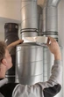 Высокотемпературная алюминиевая клейкая лента 40 микрон HPX 120°С 50 мм x 10 м (AL5010) - изображение 2