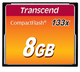 Карта пам'яті Transcend CompactFlash 8GB 133X - изображение 2