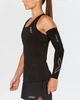 Компрессионный нарукавник 2XU, Compression Flex Arm Sleeve, L, черный/серый - изображение 2