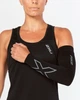 Компрессионный нарукавник 2XU, Compression Flex Arm Sleeve, L, черный/серый - изображение 3