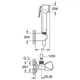 Grohe Комплект гігієнічного душу Tempesta-F Trigger Spray (27514001) - зображення 6