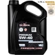 Моторное масло для бензиновых и дизельных двигателей TEMOL PREMIUM 5W40 SN/CF 4 л - изображение 2