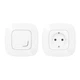 Valena Allure with NETATMO. Набір упр. електроприладами(Smart-розетка+smart-вимикач). Білий - изображение 2