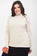 Гольф Milano батал горло-відворот XL/XXL (52-54) Беж - зображення 1