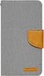 Чехол-книжка Goospery Canvas Diary Universal 4.0'-4.5' Gray - изображение 3