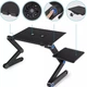 Столик трансформер с вентилятором для ноутбука набор с USB лампой Laptop Table T8 - изображение 5