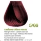 Краска для волос Bbcos Keratin Color 5/66 каштановый светло-красный 100 мл (8051566443451) - изображение 2