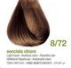Краска для волос Bbcos Keratin Color 8/72 орех светлый 100 мл (8051566443390) - изображение 2