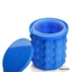 Форма для льда Ice Cube Maker M32 Ведро для заморозки льда Силиконовое Синее (M7702000020) - изображение 2