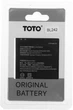 Акумулятор TOTO BL242 for Lenovo 2000/2300 mAh - зображення 1