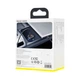 Автомобильное зарядное устройство Baseus Particular Digital Display QC+PPS Dual Quick Charger 65W с кабелем 1m 100W (TZCCKX-0G) Gray - изображение 8