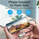 Кабель Vention USB Type-C - OTG USB3.0 AF, 0.15 m, Black (CCXHB) - зображення 6