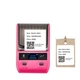 Принтер етикеток UKRMARK AT 10EW USB, Bluetooth, NFC, pink (UMDP23PK) - изображение 2
