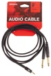 Інсертний кабель 2xJack - Stereo Mini Jack DADDARIO PWMPTS-06 Custom Series Audio Cable 1.8m - зображення 1