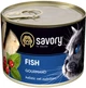 Влажный корм Savory для котов с рыбой 200 г - изображение 1