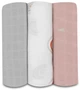 Пеленальный набор Lionelo Rainbow Bamboo Box Multicolor 70x70 см 3 шт (LO-RAINBOW BAMBOO BOX MULTICOLOR) - изображение 2