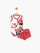 Комплект (боди, шорты) Minnie Mouse Disney 9-12 месяцев (74-80 см) разноцветный MN15631 - изображение 1