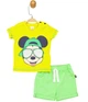 Комплект (футболка, шорти) Mickey Mouse 86-92 см (18-24 міс) Disney MC17271 Жовто-салатовий 8691109875402 - зображення 1