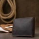 Кожаный мужской зажим для денег GRANDE PELLE 11543 Коричневый - изображение 8