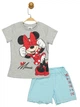 Комплект (футболка, шорты) Minni Mouse 98 см (3 года) Disney MN18066 Серо-бирюзовый 8691109889386 - изображение 1