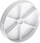 Обратный клапан для вентилятора AirRoxy dRim 100 мм и для серии planet energy 07-200 - изображение 1