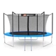 Батут Hop-Sport 10ft (305см) синій з внутрішньою сіткою - зображення 4