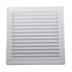 Решетка вентиляционная пластиковая с сеткой AirRoxy 250x250 white белая 02-322 - изображение 2