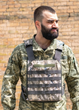 Плитоноска піксель ММ14 Ukr Cossacks 1.0, Molle, Cordura 1000D - зображення 1