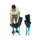 Кресло складное Naturehike YL04 NH18X004-Y, 600D Oxford/сталь черный/синий - изображение 7