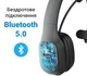 Бездротова Bluetooth 5.0 гарнітура для колл центру з мікрофоном Digital Lion TH-11, з шумопоглинанням (7801) - зображення 6