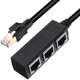 Разветвитель - сплиттер на 3 разъема Addap ES-01, для соединения через RJ45 Ethernet порт - изображение 2