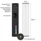 Заполняющий видео свет Andoer W200-RGB | портативная светодиодная цветная LED лампа на штатив - изображение 5