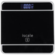 Весы напольные ISCALE S, Квадратные, до 180 кг, черные - изображение 1