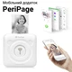 Портативний Bluetooth термопринтер для смартфона PeriPage A6 білий (5050) - зображення 6