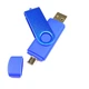 Флешка Jaster двухсторонняя 64GB OTG USB 2.0 microUSB синий - изображение 1