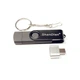 Флеш накопитель MicroDrive двухсторонняя 32GB OTG USB 2.0 microUSB чёрная - изображение 5