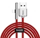 Кабель Baseus Iridescent Lamp Mobile Game USB3.1-Lightning 1.5A, 2м, Red (CAL7C-B09) - зображення 1