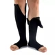Компресійні гольфи на блискавці Zip Sox від варикозу для покращення кровообігу (чорні, S) - зображення 7