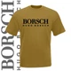 Футболка GBI "BORSHC" пряма класика, бежевий, M, БФ-0326 - зображення 1