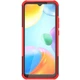 Чехол Armor для Xiaomi Redmi 10C бампер противоударный с подставкой Red - изображение 6