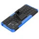 Чехол Armor для Xiaomi Redmi 10C бампер противоударный с подставкой Blue - изображение 3