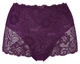 Трусики Gossard Gypsy 11114 глибокі мережевні з високою посадкою XS Dark Purple (5053014402099) - изображение 1