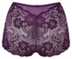 Трусики Gossard Gypsy 11114 глибокі мережевні з високою посадкою XS Dark Purple (5053014402099) - изображение 2