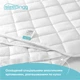 Наматрацник SLEEPINGG 160х200 см пл.150 - зображення 4