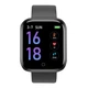 Умный Фитнес-браслет Smart Band T80 PRO, Температура тела,Тонометр, Пульсометр, Шагометр, Оксиметр,Будильник, для женщин и мужчин, черный (SM- 043866) - изображение 1