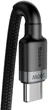 Kabel Baseus Cafule Type-C to Type-C PD2.0 100W5A 20V2 m Czarny/Szary (CATKLF-ALG1) - obraz 3