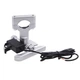 Тримач для смартфона з USB зарядкою Addap BPH04 silver, з кріпленням на кермо мотоцикла/велосипеда, діагональ від 4" до 6,5" - зображення 8